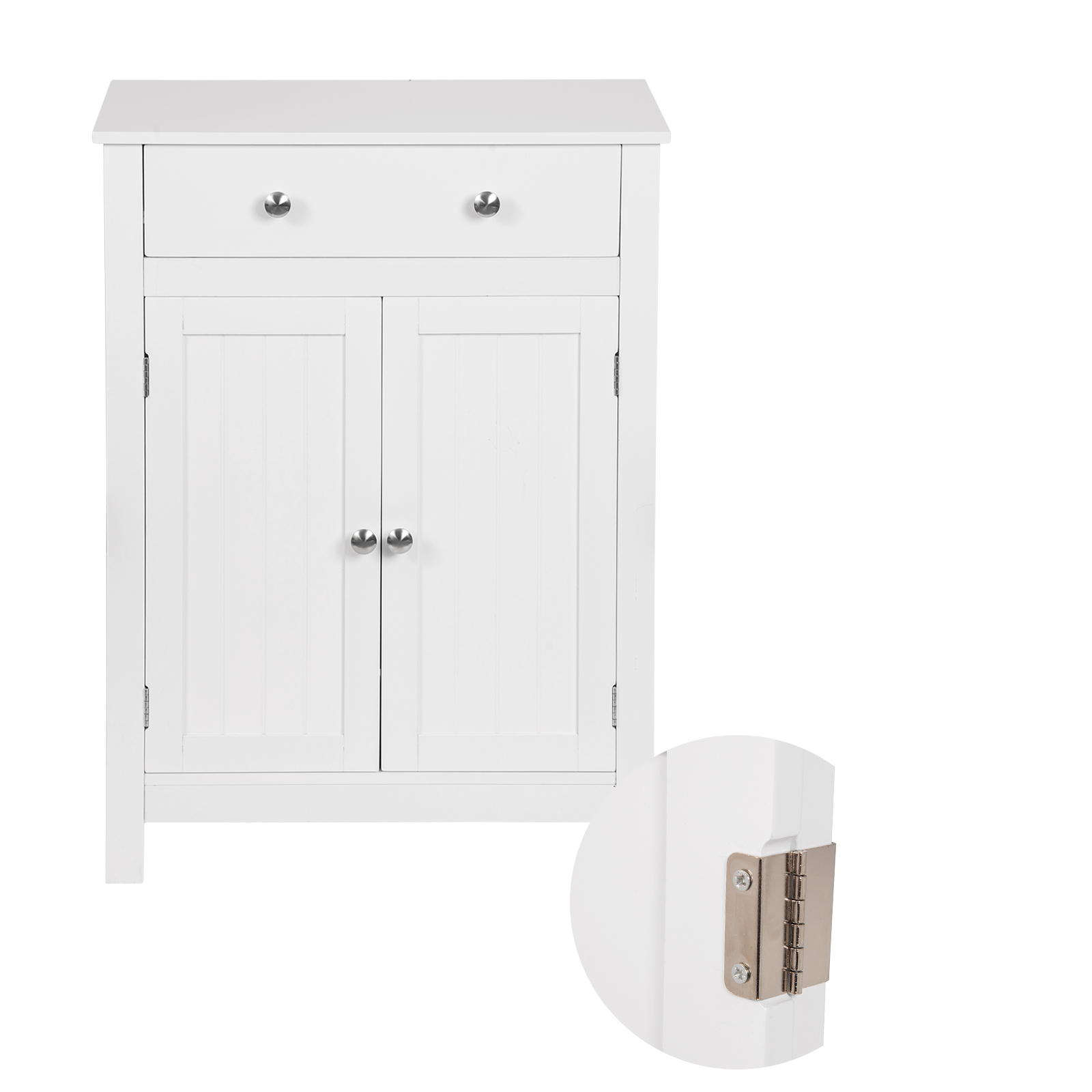 80x60x30cm Badschrank Badezimmer Beistellschrank Kommode