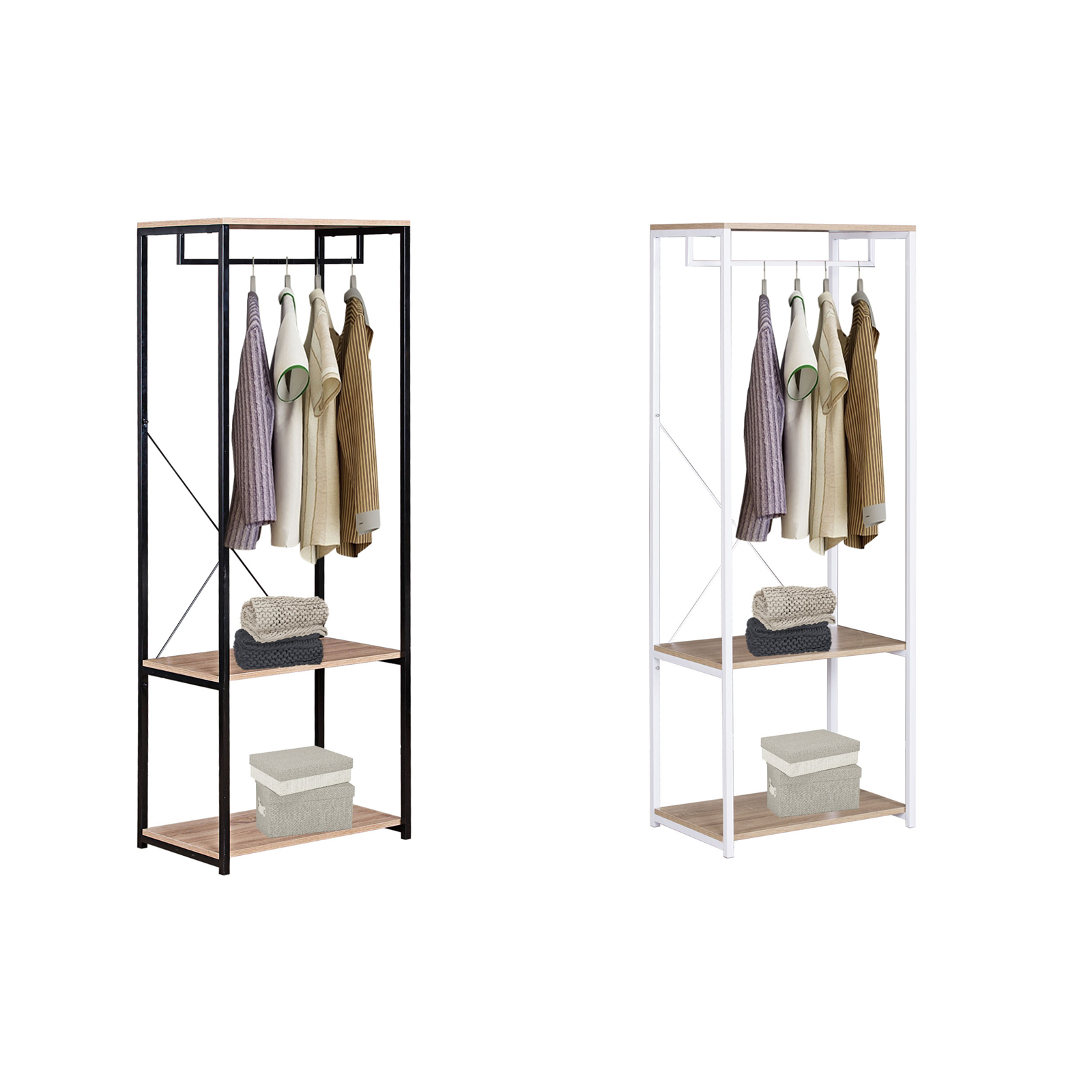 Garderobenständer Kleiderständer Wäscheständer Wäschesammler Garderobe